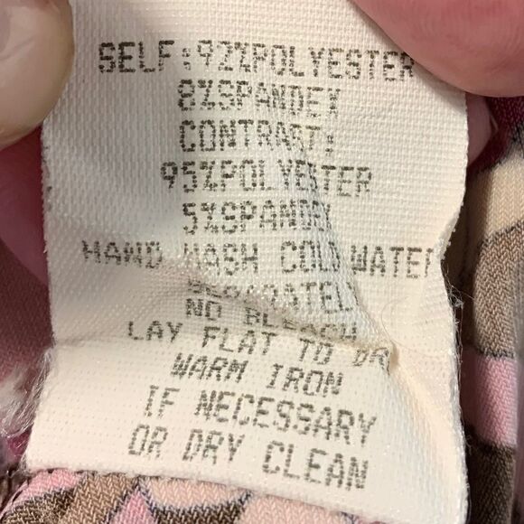 Rabbit Rabbit Rabbit Surplice Paisley Dress Sz 12 - Picture 6 of 7